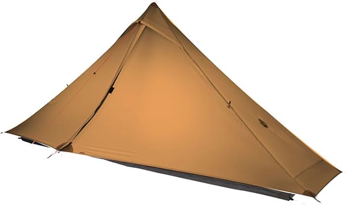 Telomat 3FULGEAR Lanshan1 Pro Outdoor Ultralight Camping Tent for 1 Person 3/4 Season Professional 20D Nylon Double Sided ...