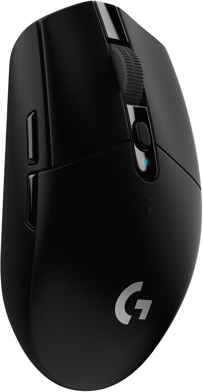 Logitech G305 Lightspeed Wireless Gaming Mouse, Hero 12K Sensor, 12,000 DPI, Lightweight, 6 Programmable Buttons, 250h Bat...