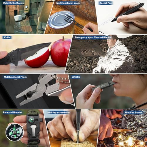 AWHETIE Survival Kit Advent Calendar 2025 Adult Teen,24 Days Christmas Countdown Advent Calendar for Men,Cool Gadgets 2025...