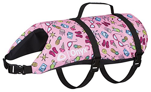Unknown Onyx Nylon Pet Life Jacket, Pink, Large (157000-105-040-19)