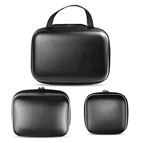 Lixada Fishing Reel Case - 3 Compartment Waterproof Spinning Reel Protective Cover - Fishing Tackle Storage Bag