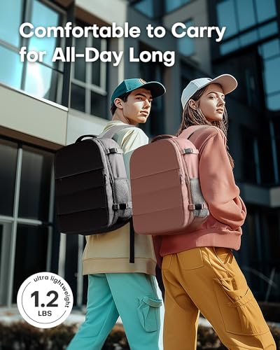 HOTOR Travel Backpack - Flight Approved Travel Bag for Men and Women, Carry on Luggage for 15.6" Laptop and Travel Essenti...