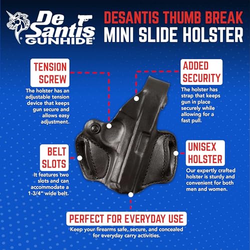 Thumb Break Mini Slide Belt Holster