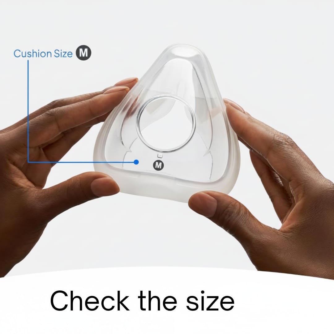 2PK Medium AirFit AirTouch F20 CPAP Mask Replacement Cushion - Premium Quality, Compatible with ResMed Masks, Ultimate Comfort