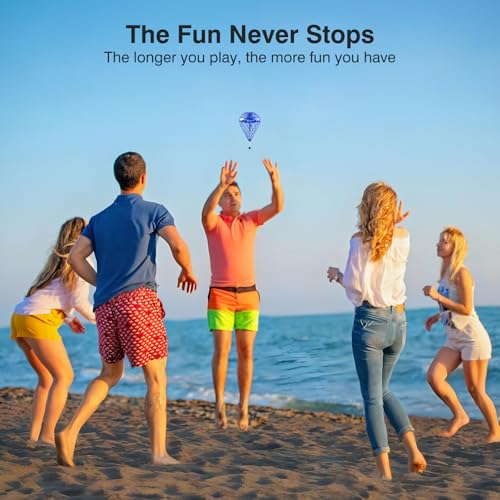 LEMATRIX 2025 Flying Bouncing Ball Toy - Interactive Outdoor Hand-Controlled Bounce Toy with 3D Flip, Outside Toys for Kid...