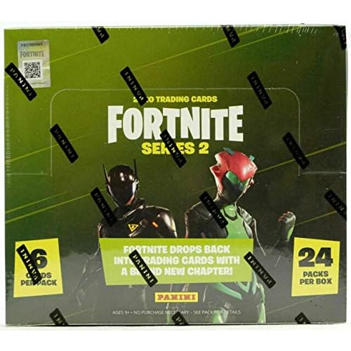 Panini Fortnite Series 2 Trading Card Box 24 Packs 6 Cards Per Pack