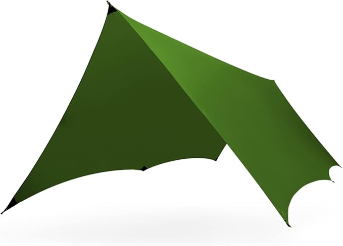 KAMMOK Kuhli Ultralight | Versatile Weather Shelter, (Waterproof, Durable, Portable, Camping Tarp, Hammock Tarp, Rain Cove...