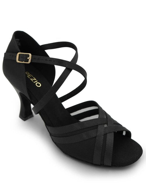 Capezio Women's Paola 2.5" Ballroom Shoe, 5 Black