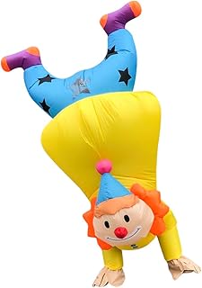 AICHLO Inflatable Costume Adult Blow up Costume Halloween Costume Suit Inflatable Animal Costume for Men