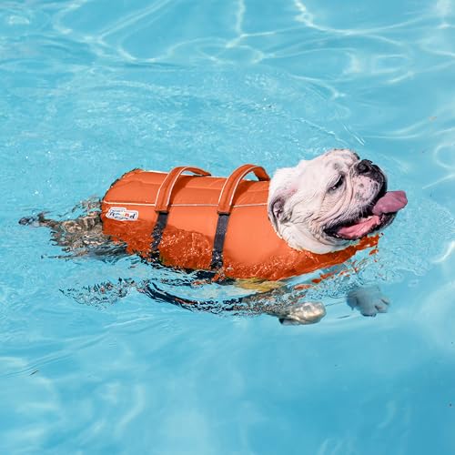 Outward Hound Granby Splash Dog Life Jacket – Flotation Vest for Swimming & Boating, Maximum Buoyancy, All Skill Levels, 2...
