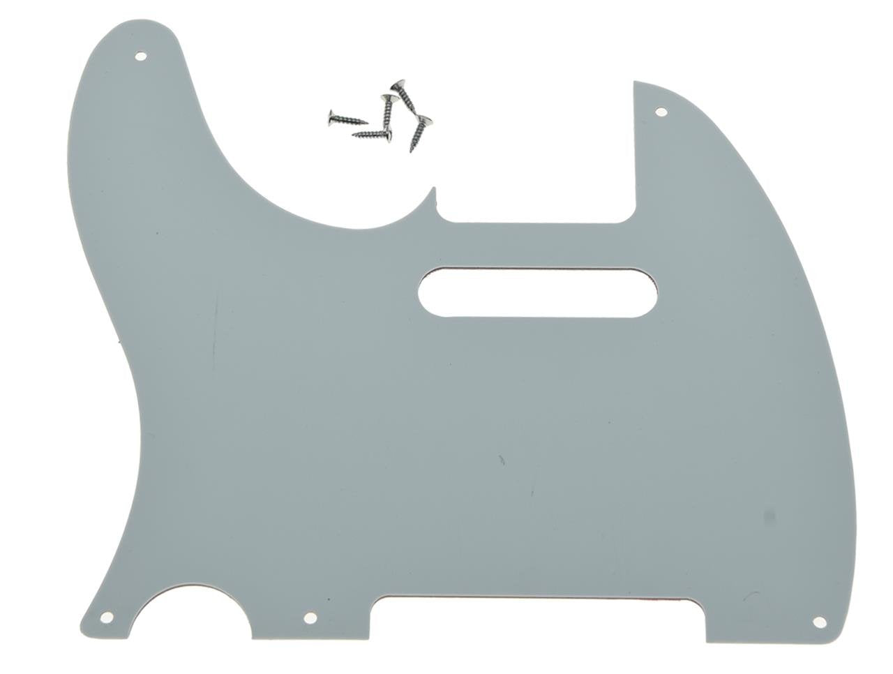 Kaish American Vintage 5 Hole Tele Pickguard Tl Guitar Pick Guard Scratch Plate For Tele/Telecaster White Pearl