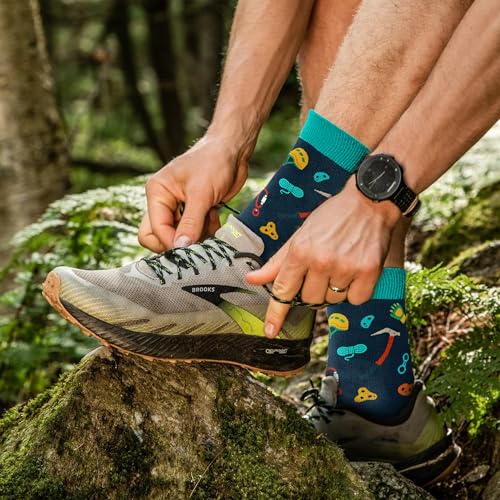 VICRAZY Hiking, Climbing, Running Socks for Men, Women - Hiking, Climbing, Running, Bike Accessories, Stocking Stuffers