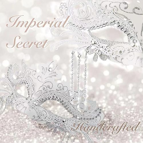 ARK Survivor Women's Metal Masquerade Mask With Rhinestone For Masquerade Party Halloween New Years Party Mardi Gras Carnival