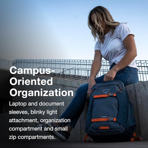 Osprey Proxima 30L Campus Laptop Backpack - Organized Everyday Pack with Tech Storage, Water Bottle Pockets, and Comfortab...