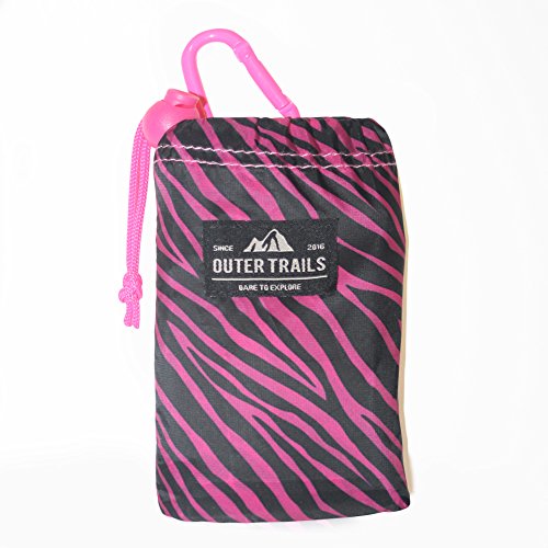 Outer Trails Pocket Picnic Blanket Mat - Waterproof, Puncture Resistant, Compact, Ultra Lightweight, Compact & Soft - Picn...