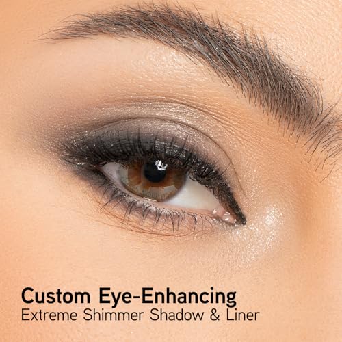 Physicians Formula Shimmer Strips Custom Eye-Enhancing Extreme Shimmer Shadow & Liner, Hypoallergenic Eyeshadow Palette wi...