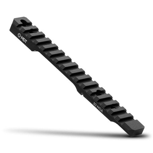 MDT Tikka T1x30 MOA Pick Scope Base, 6061-T6 Aluminum, Hard Anodized, MIL-STD-1913, Integrated Recoil Lug, Snag-Free Design (105082-BLK)