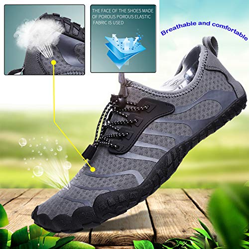 Water Shoes Mens Women Barefoot Shoes Quick Dry Aqua Outdoor Sports for Swim Pool Beach Surf Walk Water Yoga River Lake Hi...
