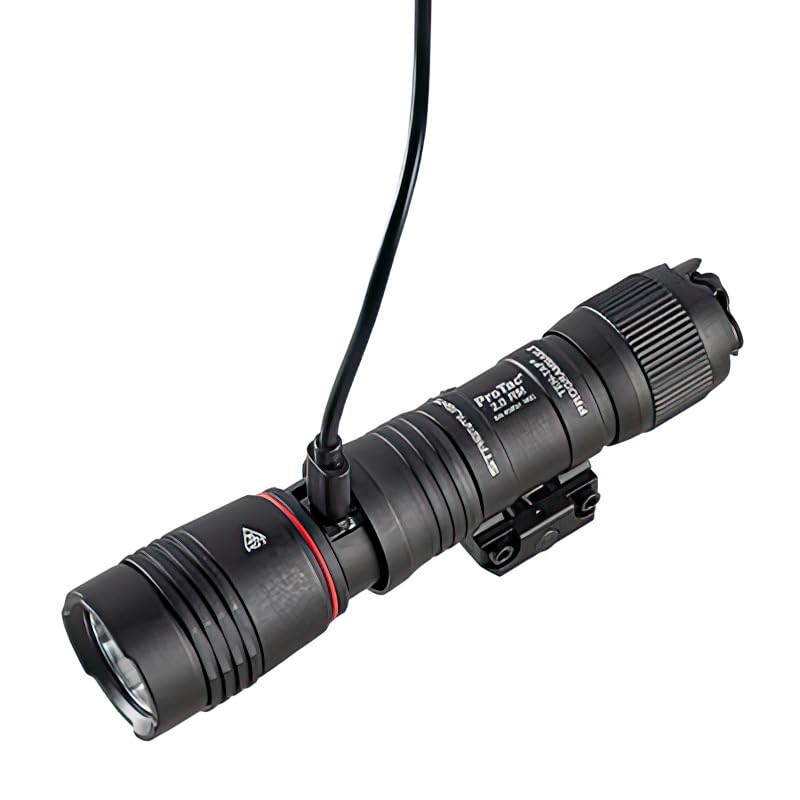 Streamlight 89009 ProTac 2.0 2000-Lumen Rail Mount High Lumen Tactical Rechargeable Long Weapon-Mounted Flashlight with St...