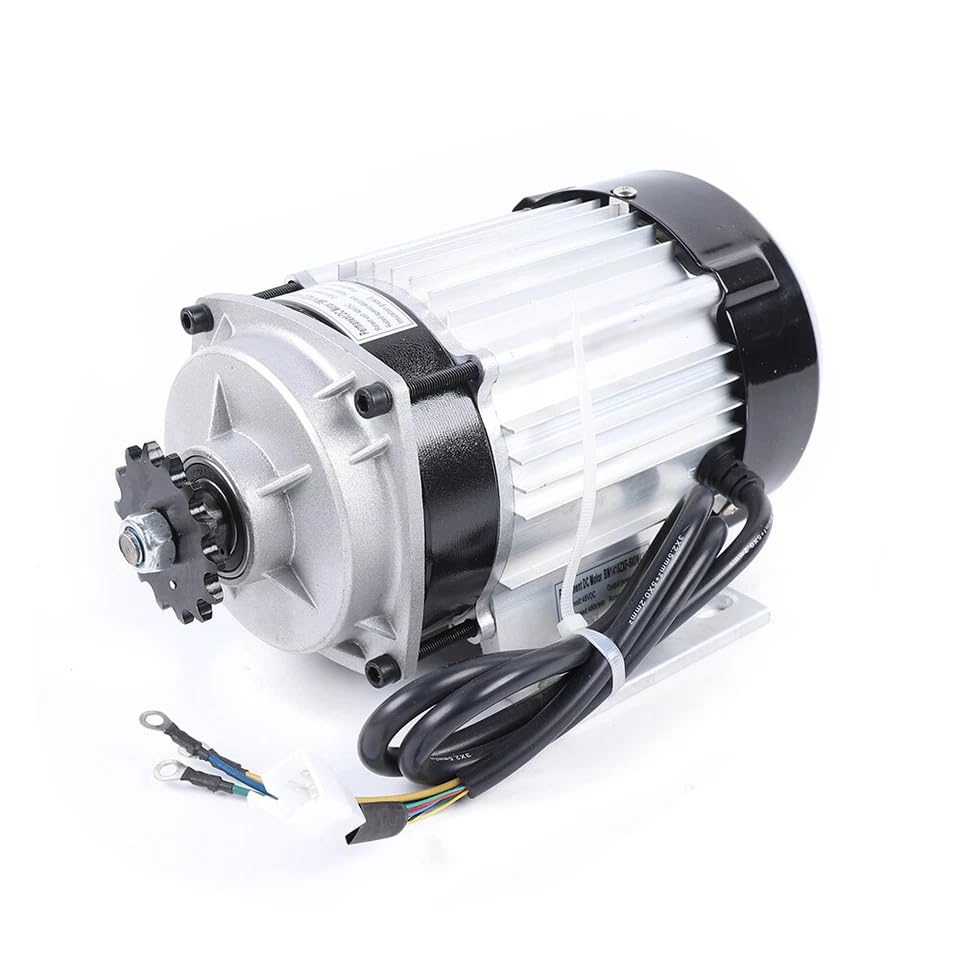 Electric Tricycle Brushless Motor Kit W/Led Display, 48v 500w 3-Wheel Bike E-Tricycle Brushless Motor, Electric Tricycle Conversion Kit with Motor Controller for Tricycle/Rickshaw