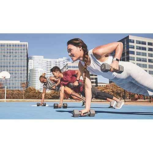 Fitbit Charge 5 Sport Accessory Band, Official Product, Frost White, Small