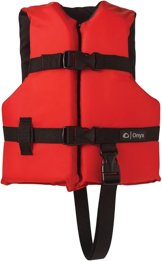 Onyx General Purpose Coast Guard Approved Boating Life Jacket Child 33-55lbs