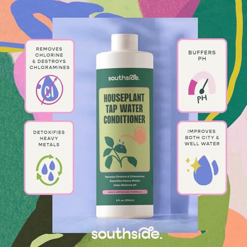 Southside Plants Tap Water Conditioner for Houseplants & Hydroponics - Remove Chlorine, Chloramines & Heavy Metals, Buffer...