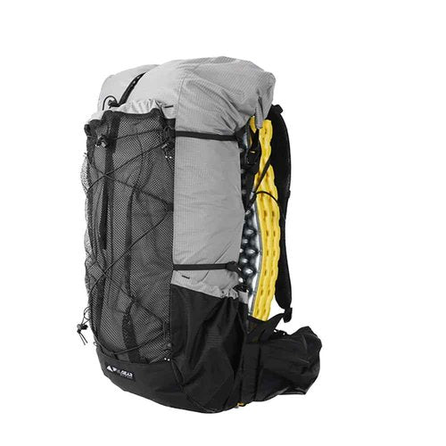 MOXIHIKE 3FULGEAR QiDian Hiking Backpack for Men Women 56L(40+16) Lightweight Outdoor Camping Bag Trekking Daypack (Grey)
