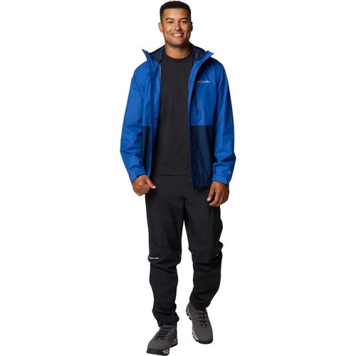 Columbia Men's Standard Hikebound II Jacket, Mountain Blue/Collegiate Navy