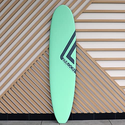 Paragon Surfboards Performance Soft-Top Surfboard | Handshaped, Fun & Easy to Ride | 5'6" | 7'6" | 8'0" | 9'0"