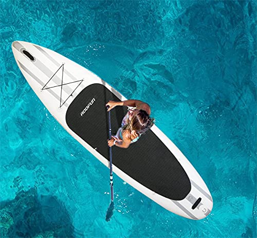 Addfun Inflatable 10'6 Stand Up Paddle Board W/ Durable 6”(15cm) double layer