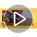 Vivicreate 10000 BTU Single Burner Propane Gas Stove Outdoor Camping Cooker Portable Stainless Steel Cooktop with Hose for...