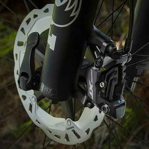 SHIMANO Deore XT RT-MT800 disc rotor with internal lockring, Ice Tech FREEZA, 180 mm, IRTMT800MI, Silber