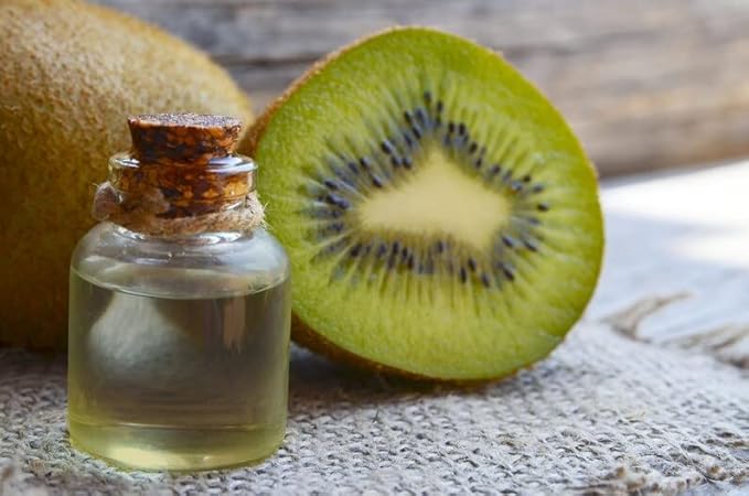 Dr Joe Lab Kiwi Seed Oil 8 oz Pure Natural Cold Pressed Unrefined Extra Virgin Kiwi Oil - for Hair Skin Body Nail and Beard - Moisturizing, Soothing, Hydrating, & Nourishing