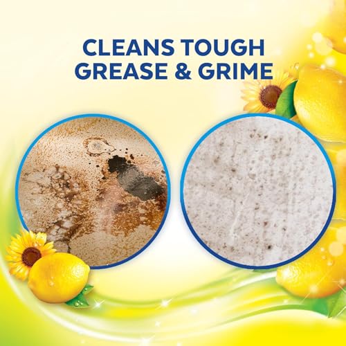 Lysol Multi-Surface Cleaner, Sanitizing and Disinfecting Pour, to Clean and Deodorize, Sparkling Lemon and Sunflower Essen...