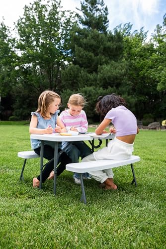 Stansport Compact Kids Picnic Table (G-940), White
