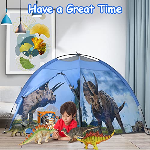 Ai-Uchoice Dinosaur Kids Play Tent, Dinosuar Toys for Kids Indoor and Outdoor Fun Pop Up Playhouse Tent, A Gift Tent for B...
