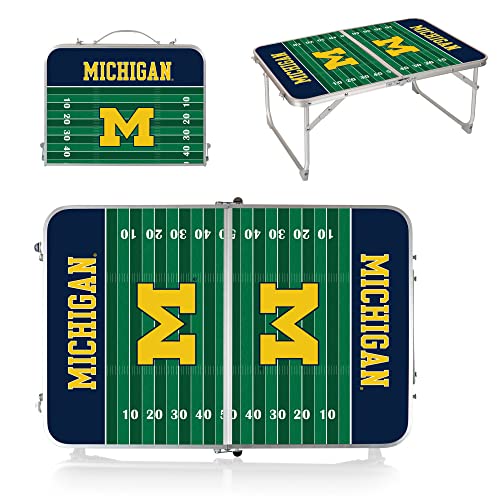 PICNIC TIME NCAA Concert Portable, Small Folding, Mini Picnic Table