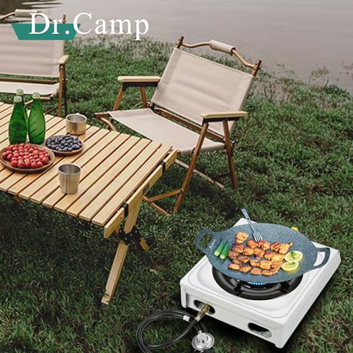 Dr.Camp 10000 BTU Automatic Ignition single burner garden yard camping camp hiking propane cooker stove with CSA listed re...