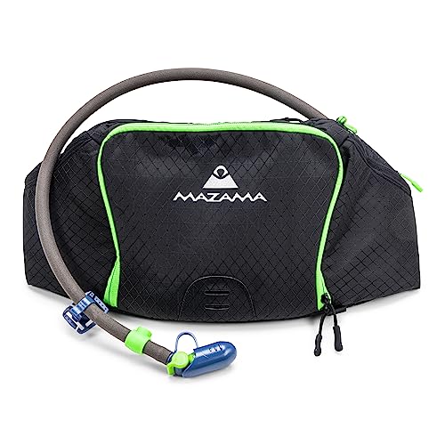 Rimrock Lumbar Hydration Hip Pack with 1.8L Intake ICE Insulated Water Reservoir, Fanny Pack Waist Bag Hiking Walking Runn...