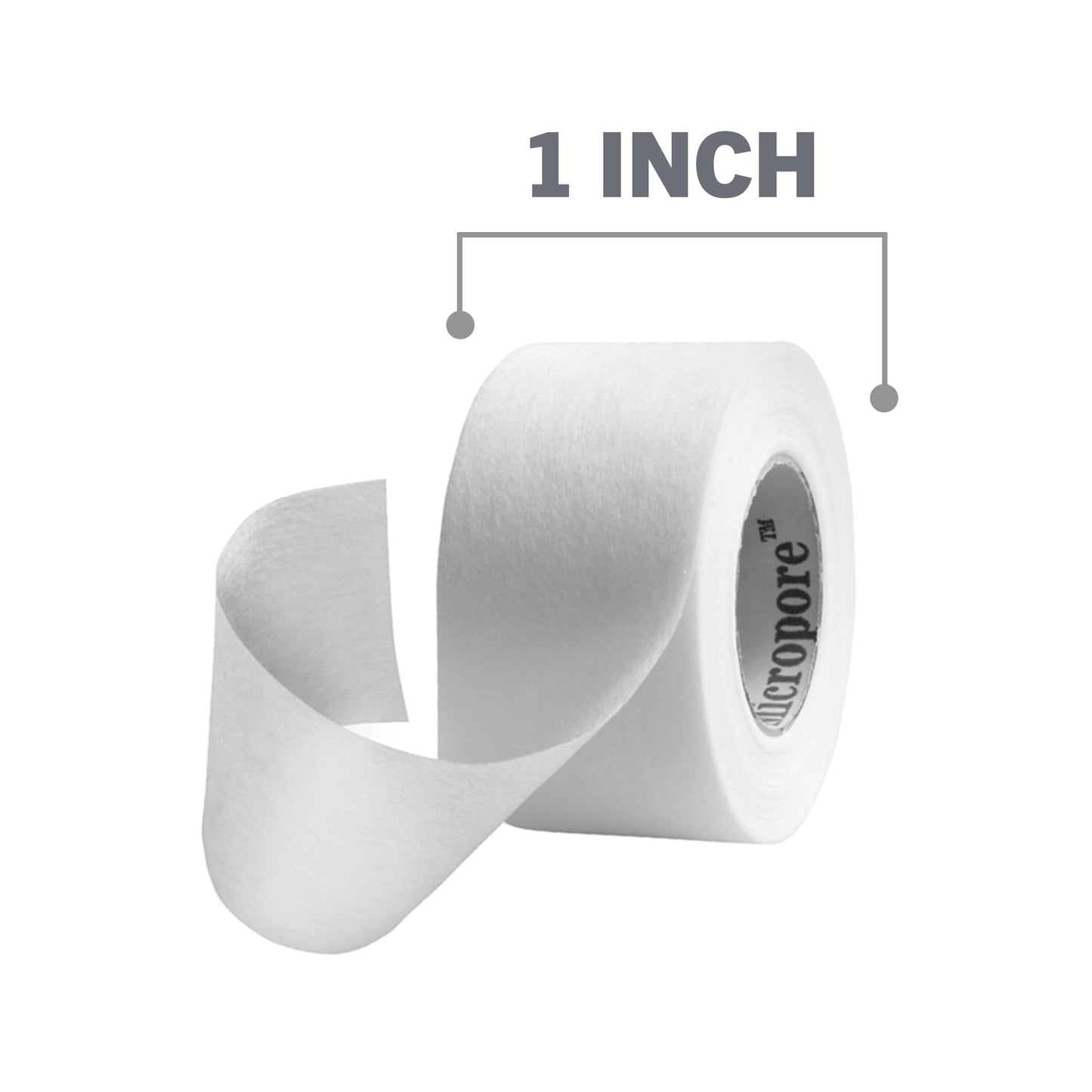 Nexcare Gentle Paper Medical Tape, 1 Inch x 10 Yards (2 Rolls) – Hypoallergenic First Aid Surgical Tape for Sensitive Skin, Latex-Free