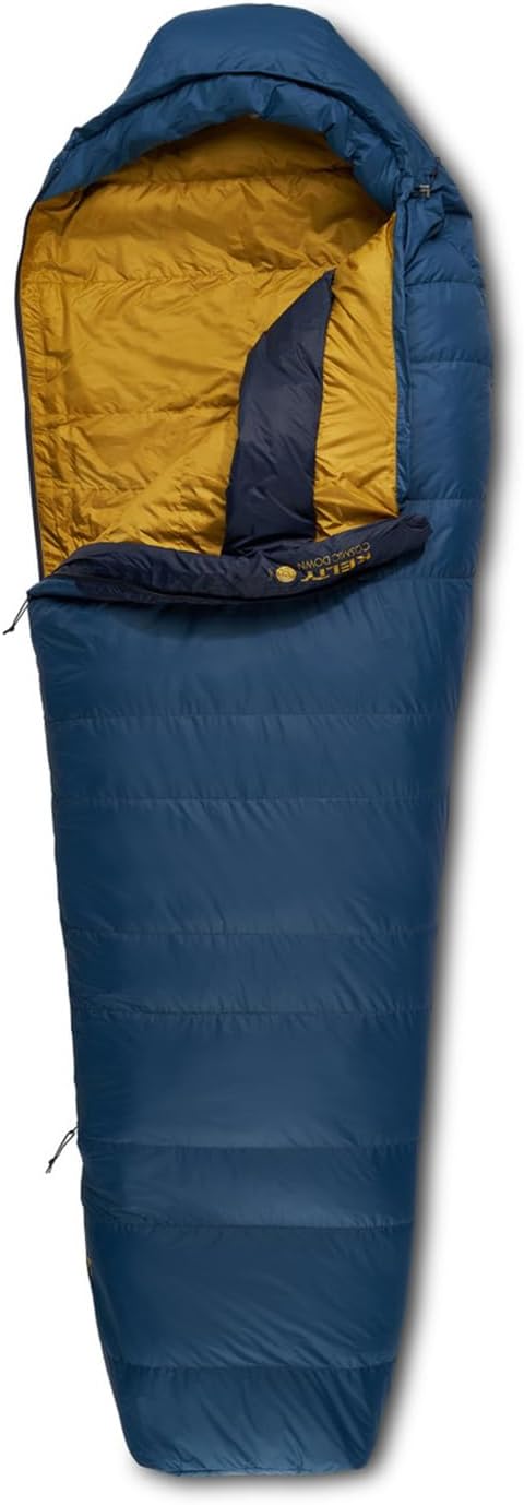 Kelty Cosmic 20 Down Mummy Sleeping Bag for Backpacking, Campers, 550 Fill Power, Recycled Fabrics with PFAS-Free DWR, Des...