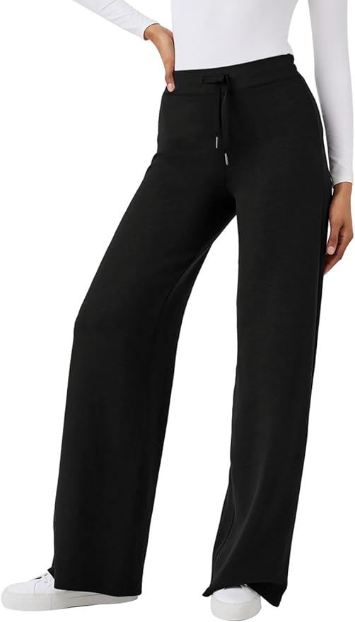 XIEERDUO Lounge Sets For Women 2025 Half Zip Sweatshirt And Wide Leg Sweatpant 2 Piece Outfits Sweatsuit Tracksuit