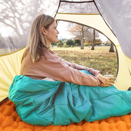 Blackpongo Ultralight Sleeping Bag - Envelope Lightweight Portable, Waterproof, Comfort with Compression Sack - Great for ...