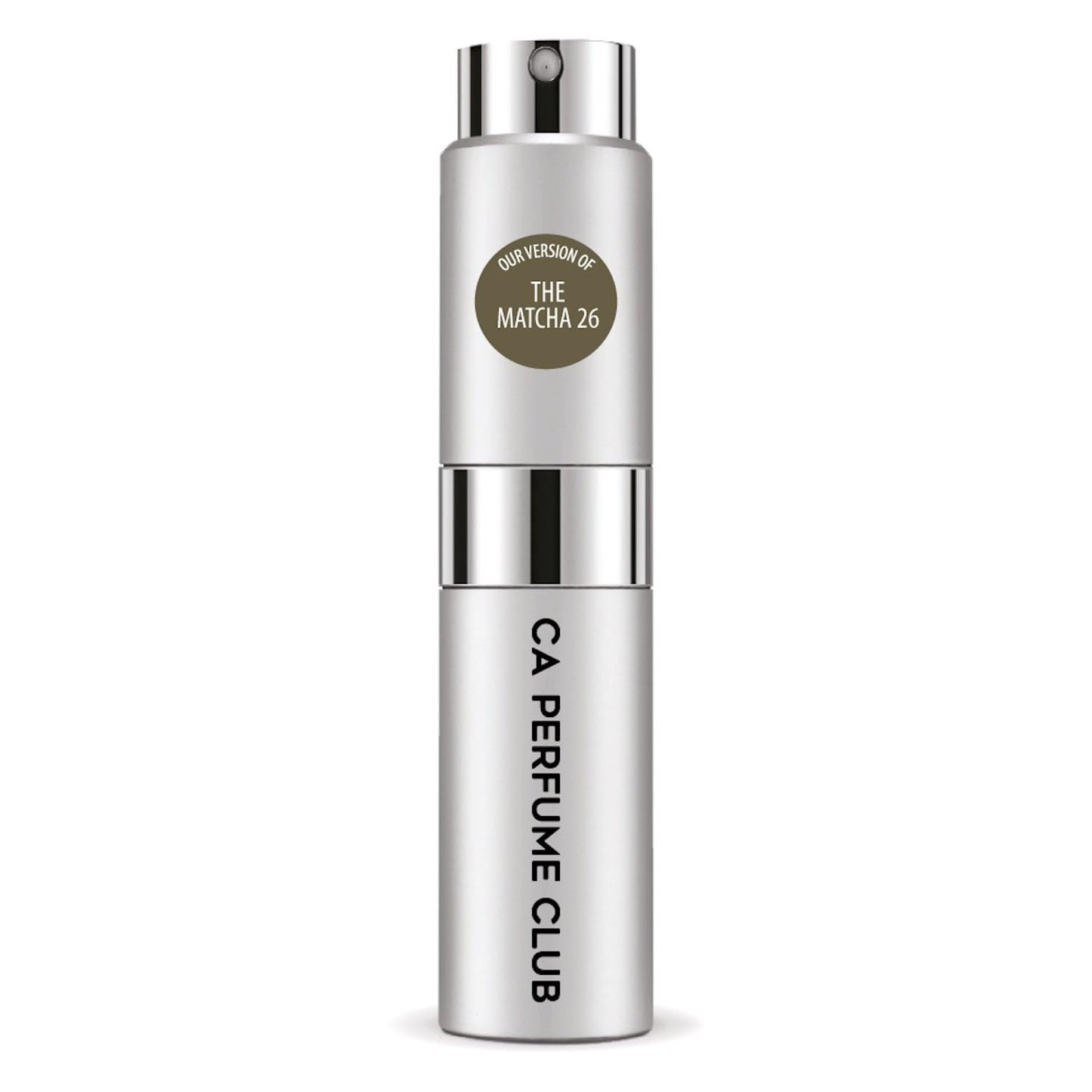 CA Perfume Impression of The Matcha 26 for Women and Men Woody Aromatic Scent Long Lasting Unisex Fragrance Eau De Parfum Travel Size Refillable Atomizer Spray 0.27 Fl Oz 8ml