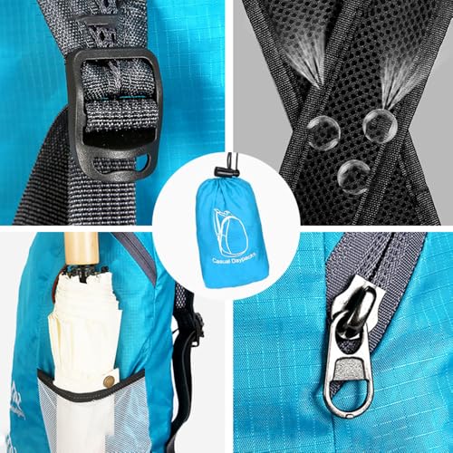 Lightweight Foldable Backpack Men and Women Outdoor Leisure Bag Hiking Backpack Large Capacity Outdoor Sports Backpacks