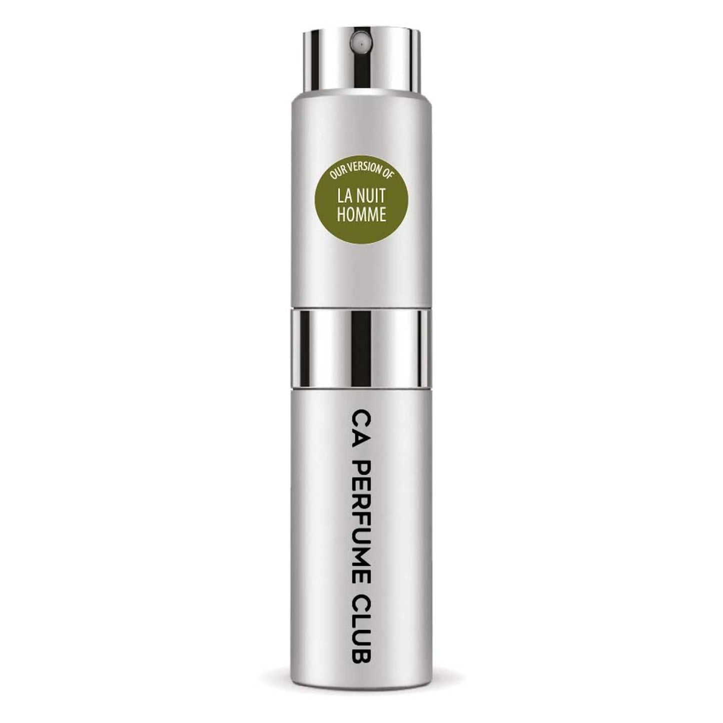 CA Perfume Impression of La Nuit Homme for Men Woody Spicy Scent Long Lasting Cologne for Men Eau De Parfum Travel Size Refillable Atomizer Spray 0.27 Fl Oz 8ml