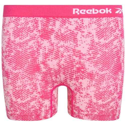 Reebok Girls Bike Shorts - 2 Pack Stretch Performance Dance Cartwheel Shorts for Girls - Seamless Underwear Shorties (6-16)