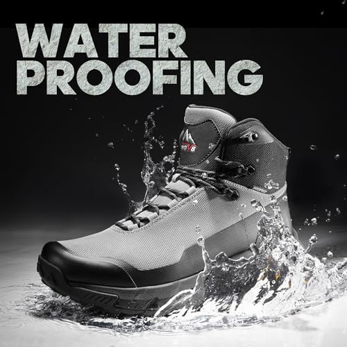 NORTIV 8 Men's Hydrotrek Waterproof Hiking Boots