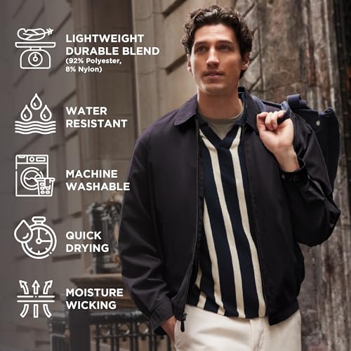 London Fog Men's Auburn Zip-Front Golf Jacket (Regular & Big-Tall Sizes)